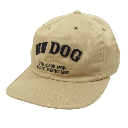 エイチダブリュードッグアンドコー D-00541 MS HWDOG CAP ドッグ キャップ ベージュ系【美品】【中古】
