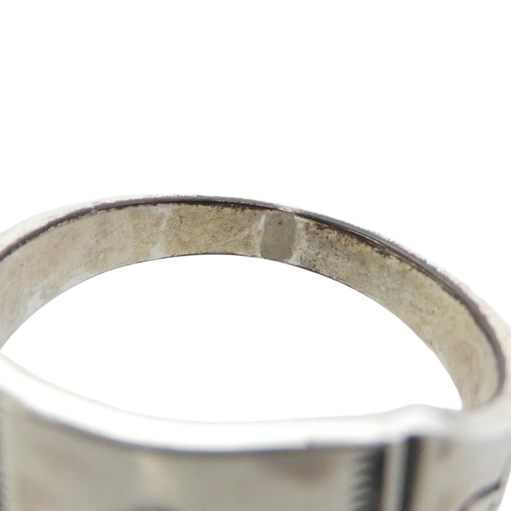 LARRY SMITH ラリースミス RG-0029 ギャランティカード付属 THUNDER BIRD RING サンダーバード リング シルバー系 24号【中古】