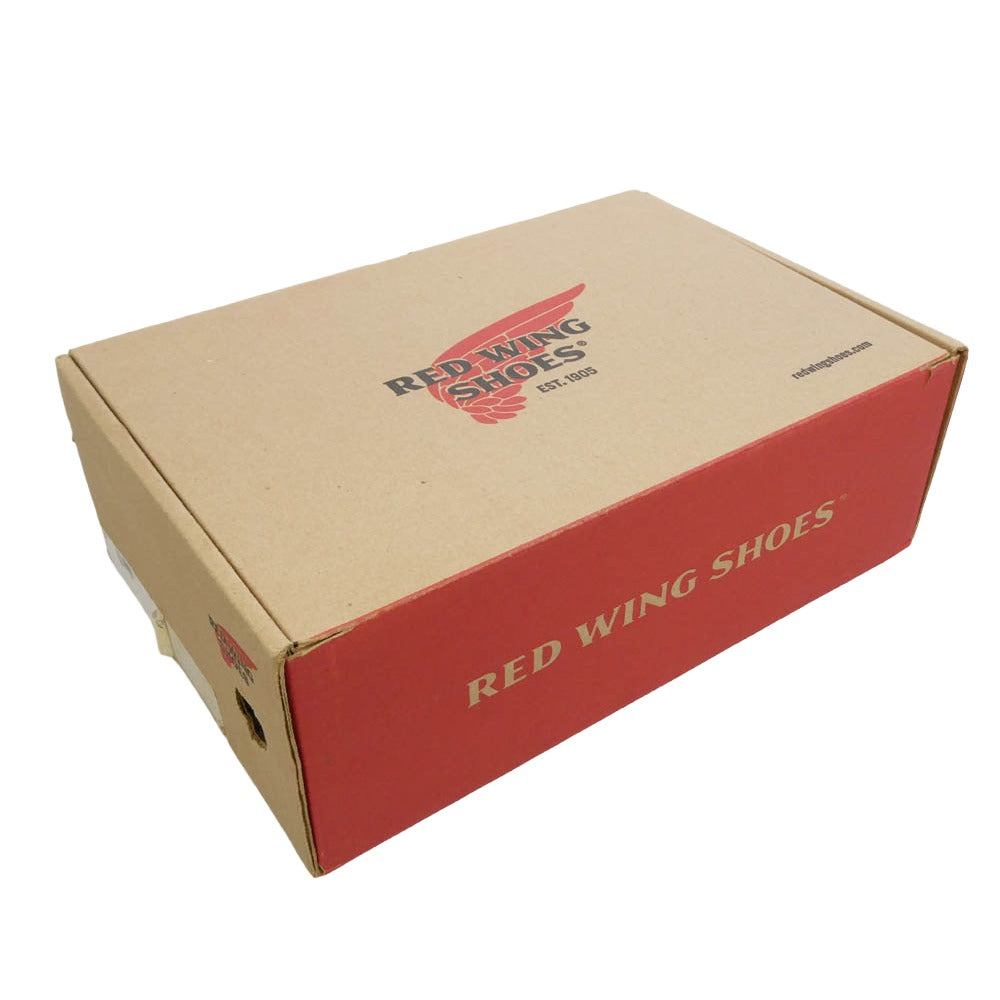 RED WING レッドウィング 9107 USA製 HERITAGE WORK 6 ROUND TOE BOOT ヘリテージワーク 6 ラウンド トゥ ブーツ ブラウン系 27.5cm【中古】