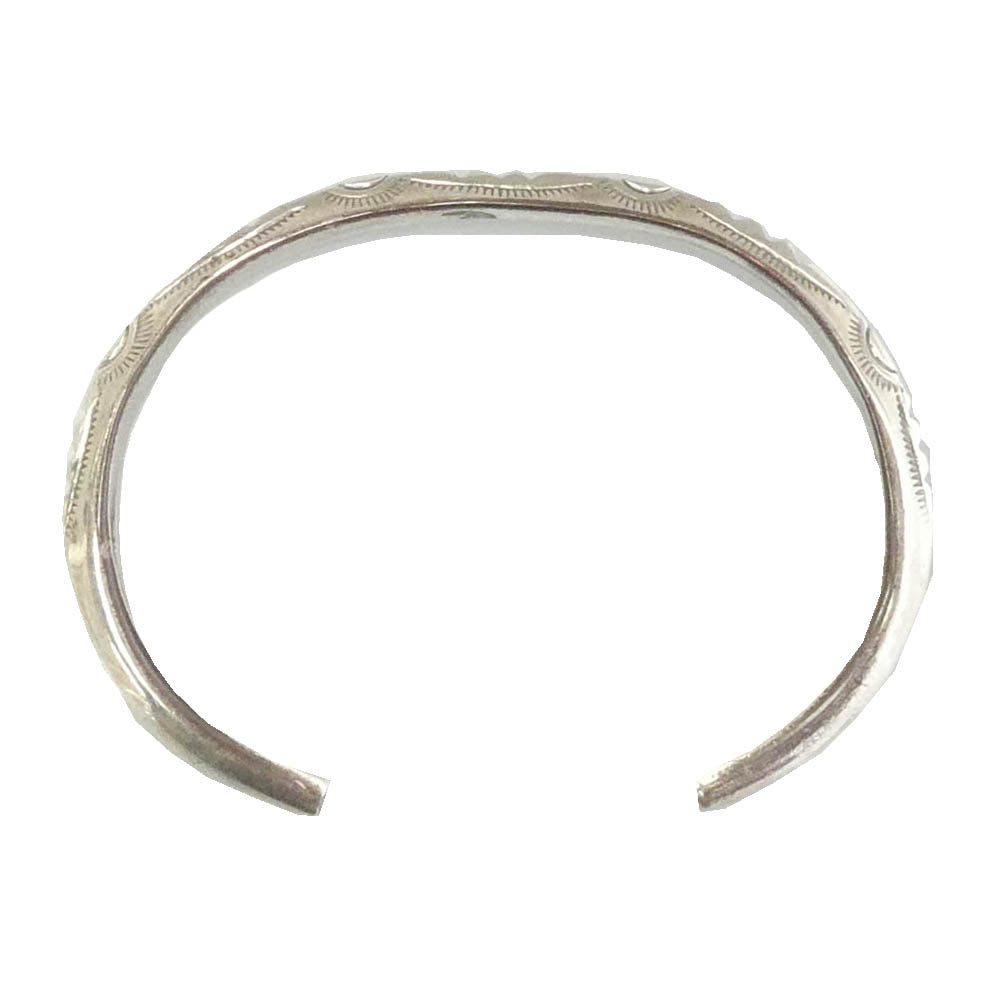 LARRY SMITH ラリースミス ギャランティカード付属 THIN TRIANGLE BRACELET ブレスレット バングル シルバー系【中古】