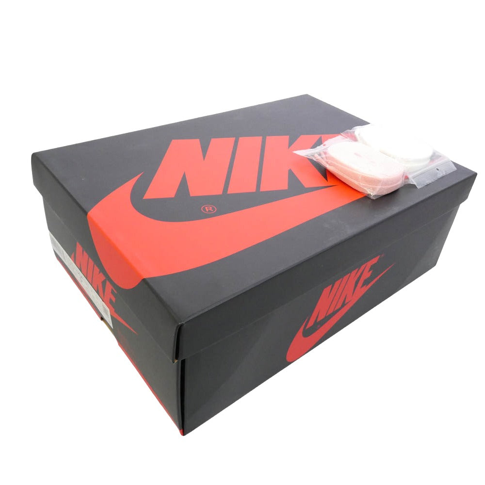 NIKE ナイキ 555088-108 Air Jordan 1 High OG Bleached Coral エアジョーダン1 ハイ OG ブリーチド コーラル ハイカットスニーカー ホワイト系 ブラック系 27.5cm【中古】