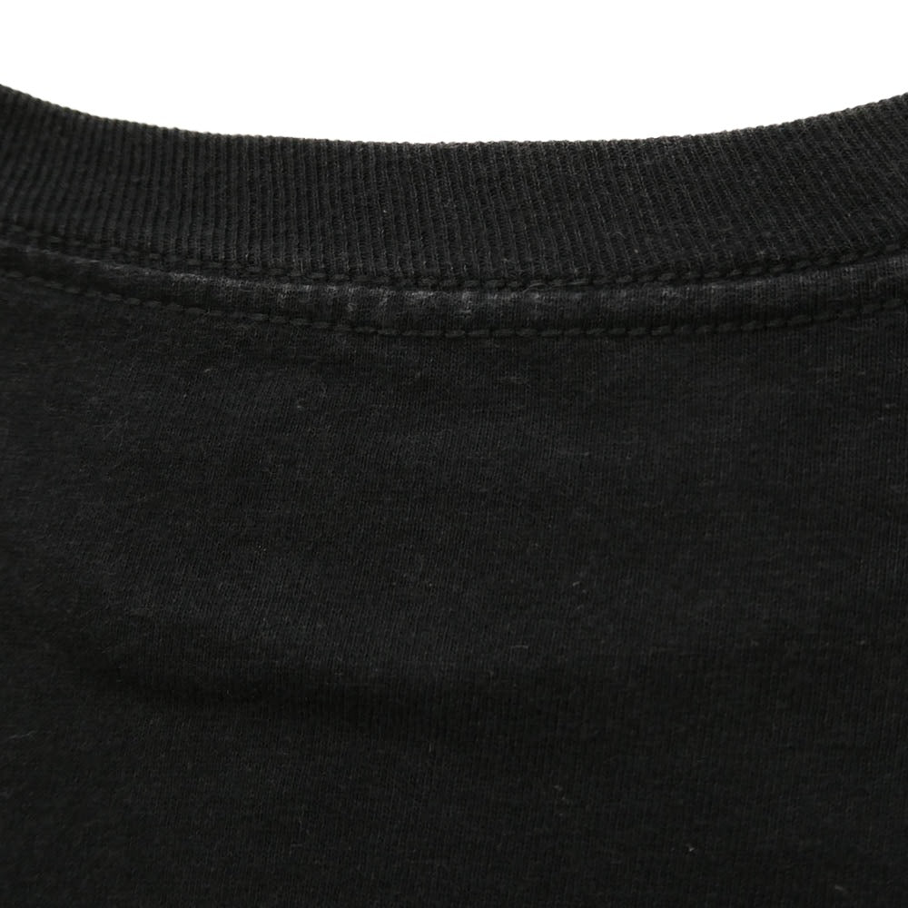 TENDERLOIN テンダーロイン T-TEE W.D.R Tシャツ フロントロゴ バック プリント 半袖カットソー ブラック系 S【中古】