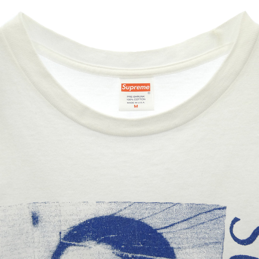 Supreme シュプリーム 18SS Mona Lisa Tee モナリザ フロント プリント Tシャツ 半袖カットソー ホワイト系 M【中古】