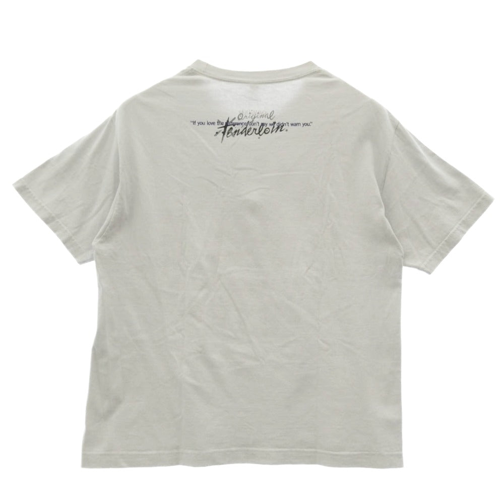 TENDERLOIN テンダーロイン T.W.B.P.M  ボルネオスカル Tシャツ フロント バックロゴ プリント 半袖カットソー グレー系 L【中古】 6e30824am0014ia30-2.jpg?v=