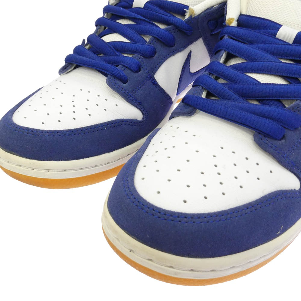 NIKE ナイキ DO9395-400 SB Dunk Low Los Angeles Dodgers Deep Royal Blue SB ダンク ロー ロサンゼルス ドジャース ディープ ロイヤル ブルー ローカットスニーカー ホワイト系 ネイビー系 27.5cm【中古】