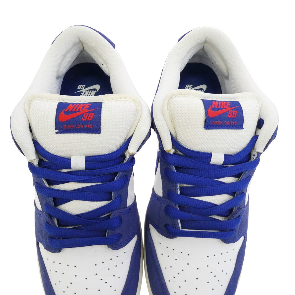 NIKE ナイキ DO9395-400 SB Dunk Low Los Angeles Dodgers Deep Royal Blue SB ダンク ロー ロサンゼルス ドジャース ディープ ロイヤル ブルー ローカットスニーカー ホワイト系 ネイビー系 27.5cm【中古】