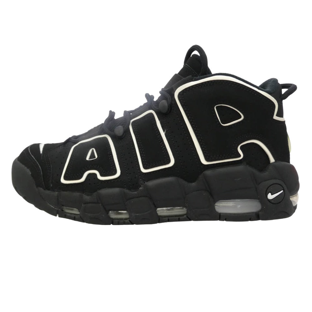 NIKE ナイキ 414962-002 Air More Uptempo Black White 2020 エア モア アップテンポ ブラック ホワイト ハイカットスニーカー ブラック系 27.5cm【極上美品】【中古】