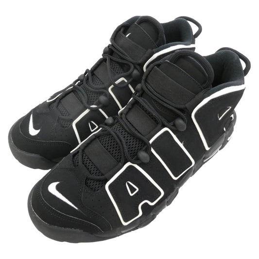 NIKE ナイキ 414962-002 Air More Uptempo Black White 2020 エア モア アップテンポ ブラック ホワイト ハイカットスニーカー ブラック系 27.5cm【極上美品】【中古】