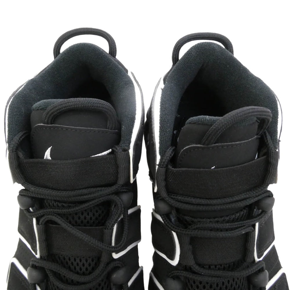 NIKE ナイキ 414962-002 Air More Uptempo Black White 2020 エア モア アップテンポ ブラック ホワイト ハイカットスニーカー ブラック系 27.5cm【極上美品】【中古】