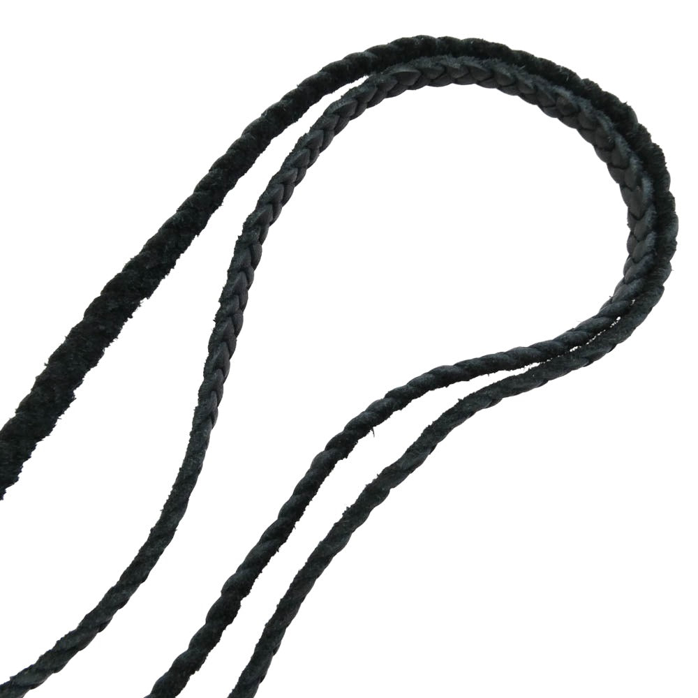 CHROME HEARTS クロムハーツ（原本無） LEATHER BRAID スクロール