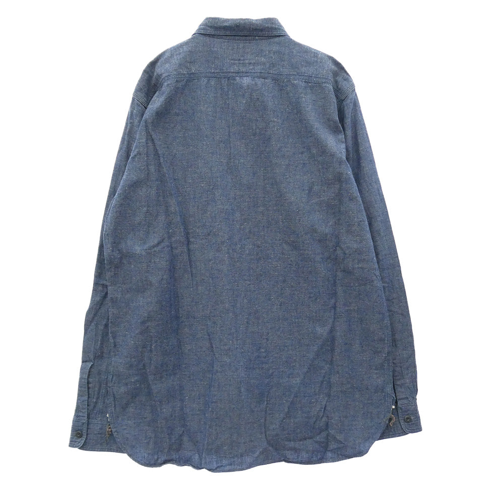RRL ダブルアールエル Denim Western Shirt リペア ダメージ 加工