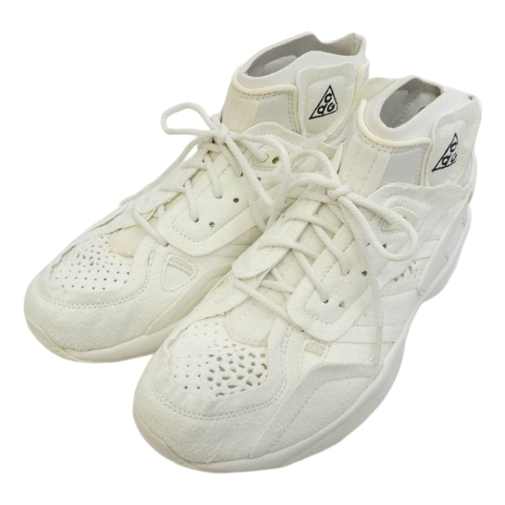 NIKE ナイキ COMME des GARCONS HOMME PLUS コムデギャルソンオムプリュス AV4438-100 COMME des GARCONS HOMME PLUS コムデギャルソンオムプリュス ACG Air Mowabb エアモワブ スニーカー ホワイト ホワイト系 25.5cm【極上美品】【中古】