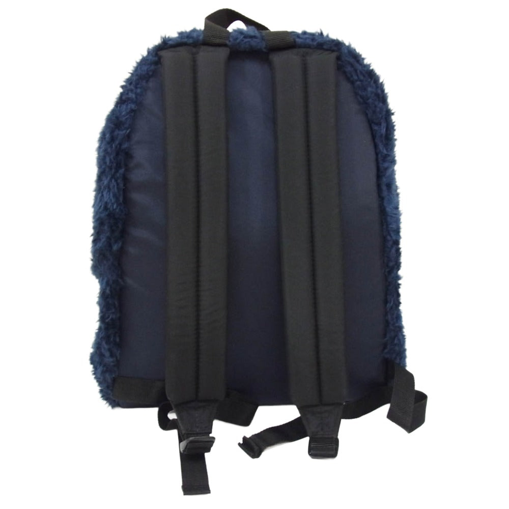 UNDERCOVER アンダーカバー EASTPAK イーストパック フェイクファー パデッドパッカー バックパック リュック ネイビー系【中古】