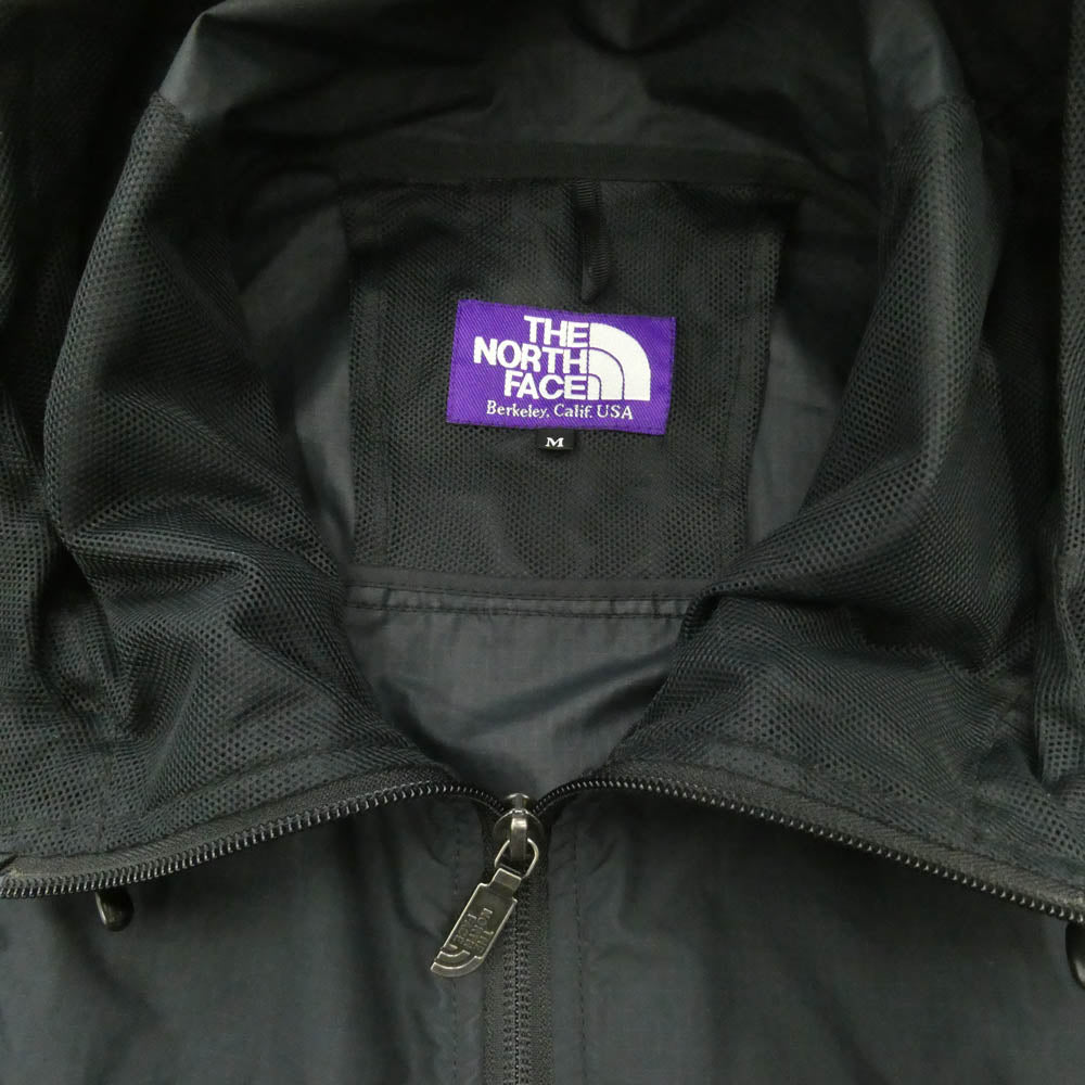 THE NORTH FACE ノースフェイス NP2707N PURPLE LABEL パープルレーベル Mountain Wind Parka マウンテンウィンドパーカー ブラック系 M【中古】