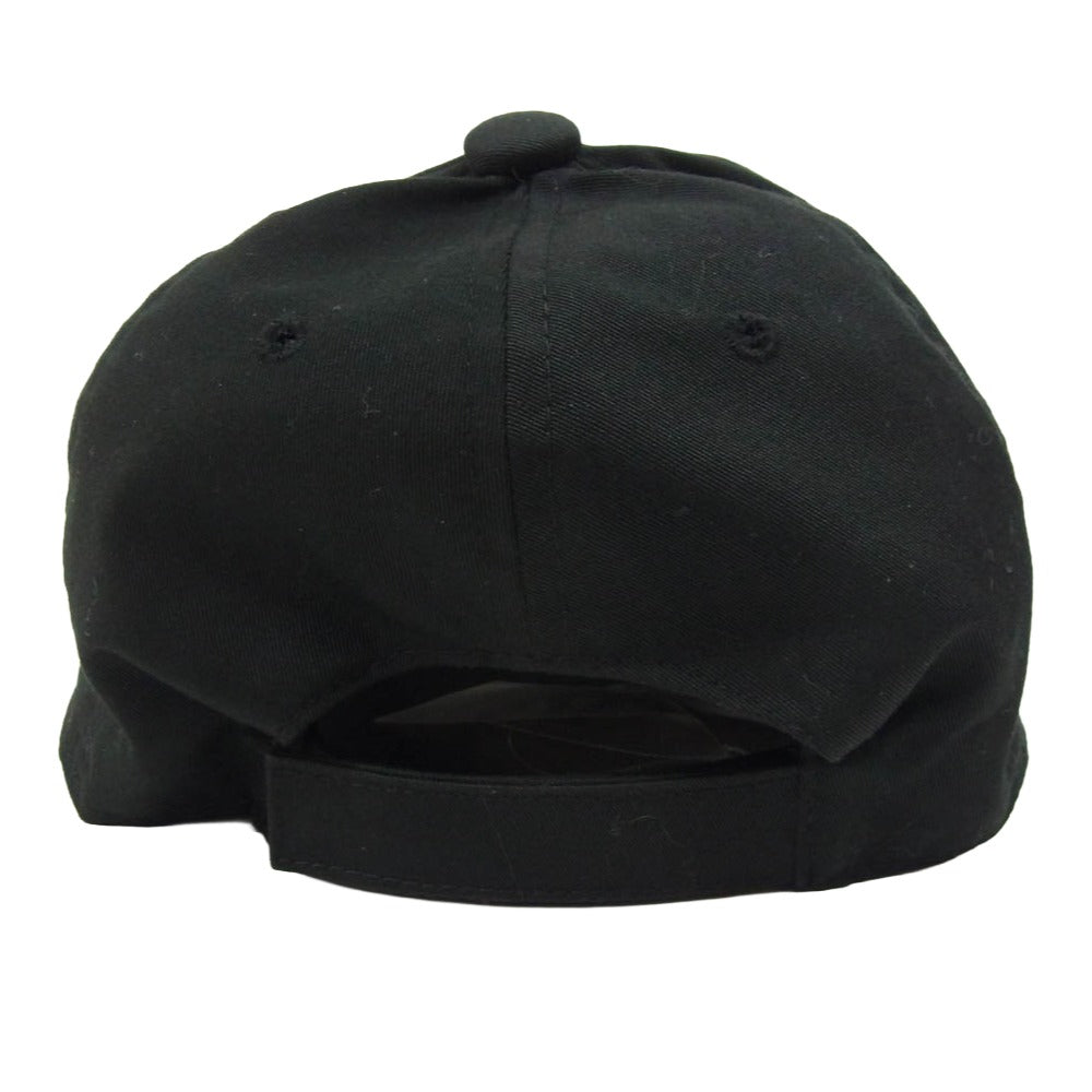 MAISON MARGIELA メゾンマルジェラ 20SS S32TC0102 MM6 エムエムシックス 刺繡 キャップ ブラック系【中古】