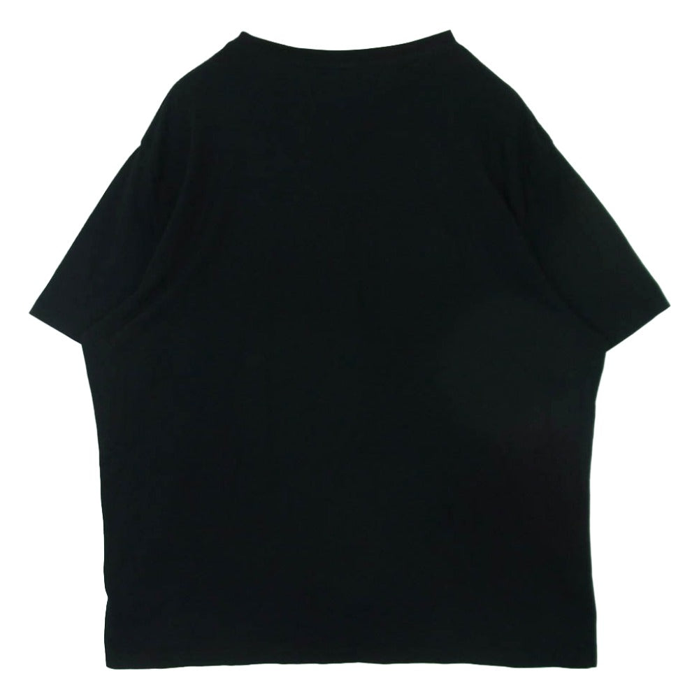 AMIRI アミリ OUIJA BOARD ウィジャボード プリント Tシャツ 半袖 カットソー コットン イタリア製 ブラック系 XL【中古】