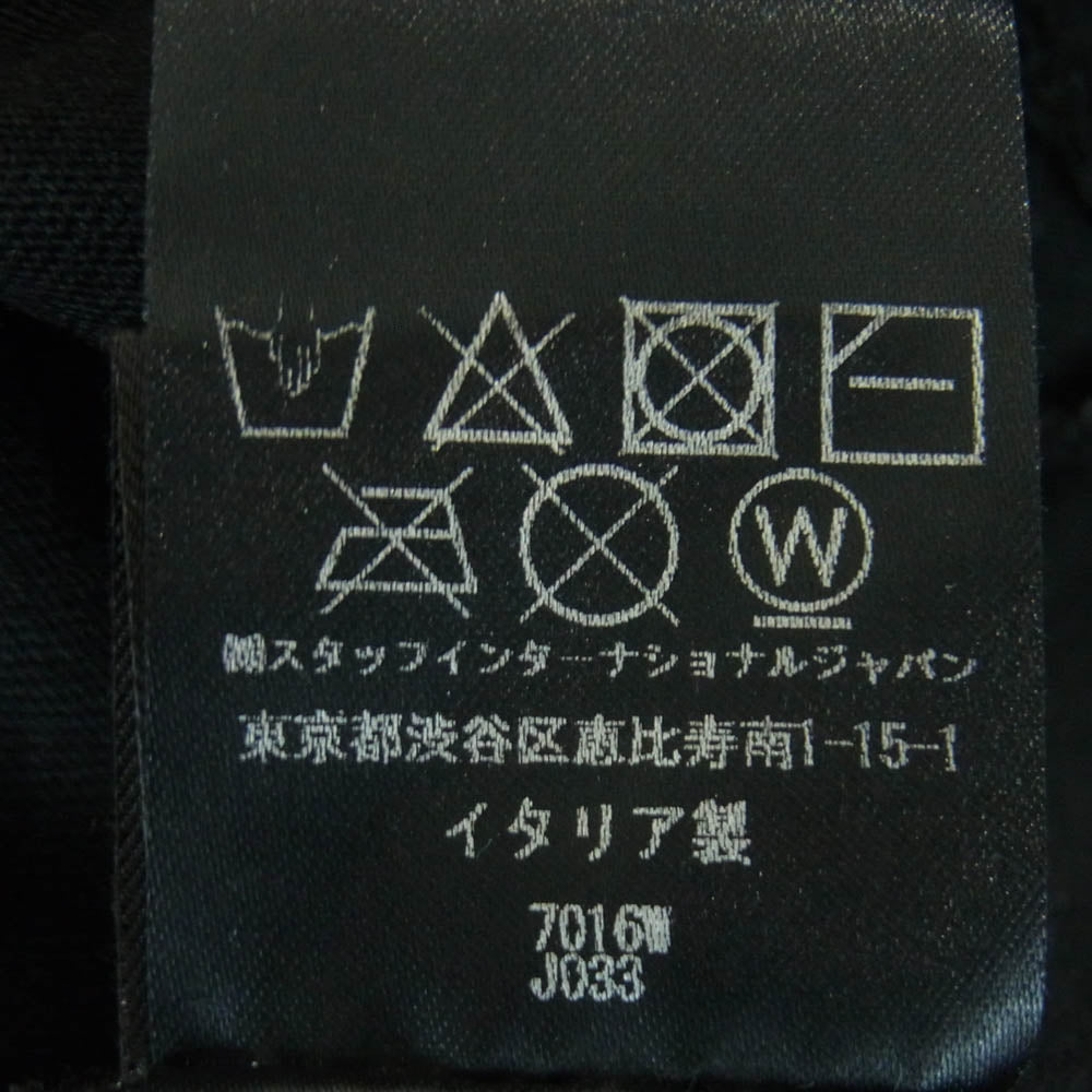 AMIRI アミリ OUIJA BOARD ウィジャボード プリント Tシャツ 半袖 カットソー コットン イタリア製 ブラック系 XL【中古】