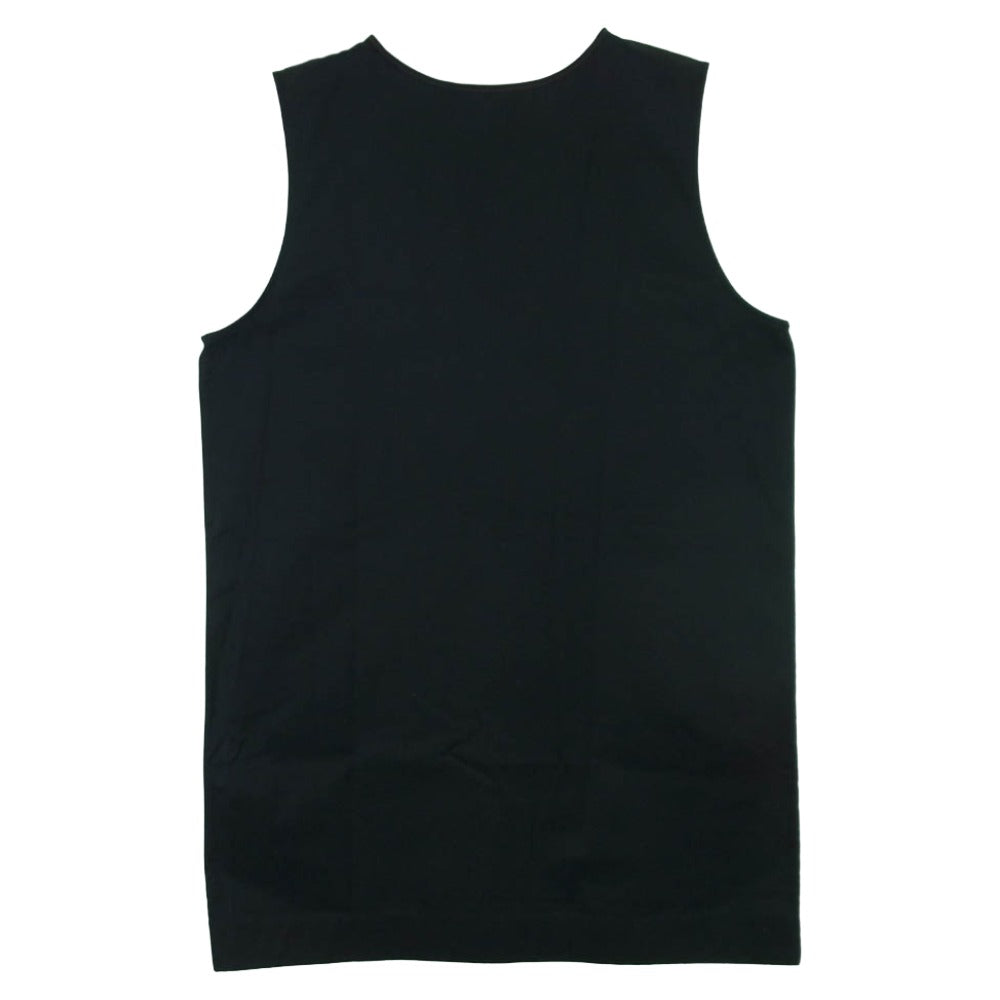 JIL SANDER ジルサンダー JSMS740727MS24380011 VEST SHIRT C1 LONG GW ノースリーブ ワンピース ブラック系 001 52【美品】【中古】
