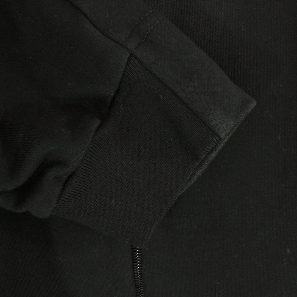 JIL SANDER ジルサンダー 17SS JSUM707004 コットン ジップアップ ジャケット スウェット ブルゾン ブラック系 L【中古】