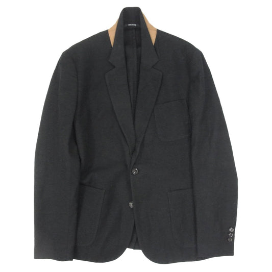 MAISON MARTIN MARGIELA メゾンマルタンマルジェラ 13AW S30BN0270 四つタグ 10ライン テーラードジャケット ブレザー ブラック系 48【中古】