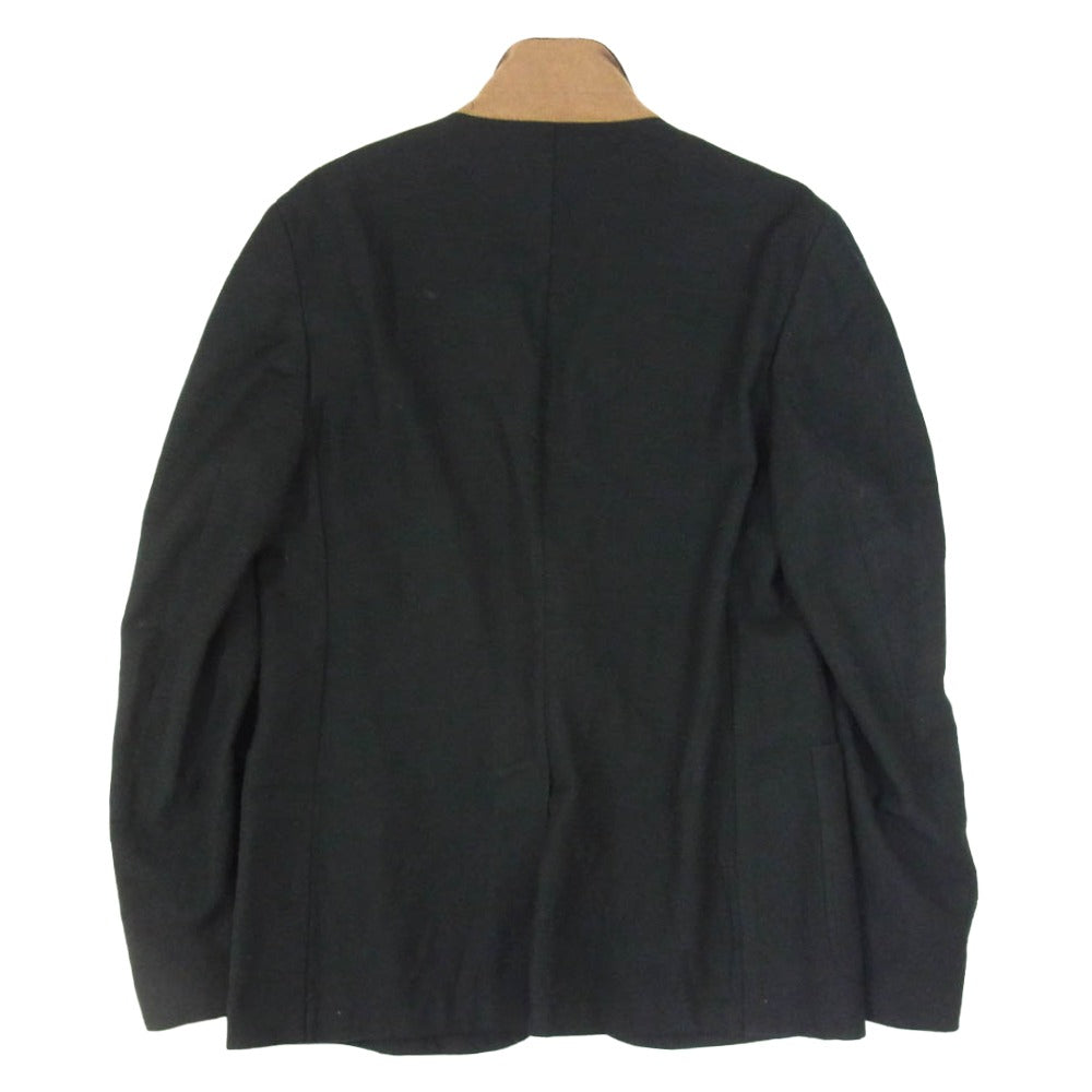 MAISON MARTIN MARGIELA メゾンマルタンマルジェラ 13AW S30BN0270 四つタグ 10ライン テーラードジャケット ブレザー ブラック系 48【中古】