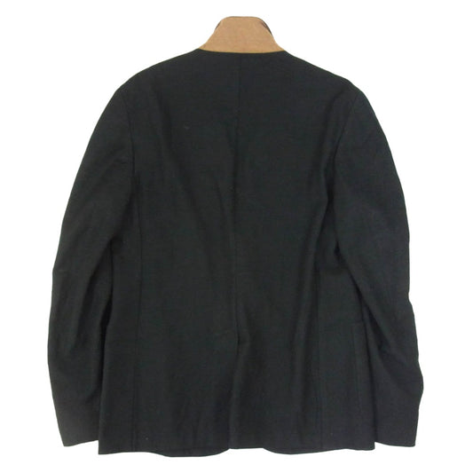 MAISON MARTIN MARGIELA メゾンマルタンマルジェラ 13AW S30BN0270 四つタグ 10ライン テーラードジャケット ブレザー ブラック系 48【中古】