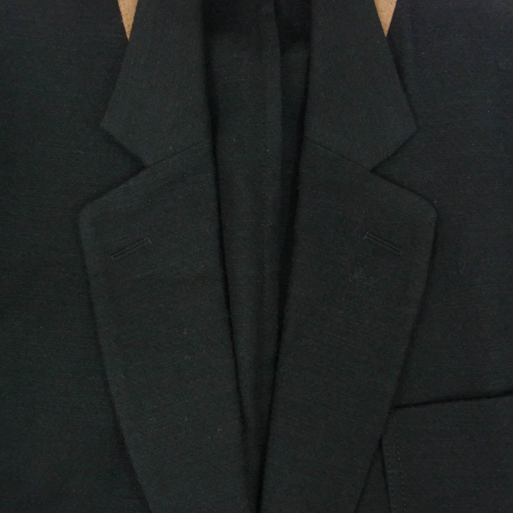 MAISON MARTIN MARGIELA メゾンマルタンマルジェラ 13AW S30BN0270 四つタグ 10ライン テーラードジャケット ブレザー ブラック系 48【中古】