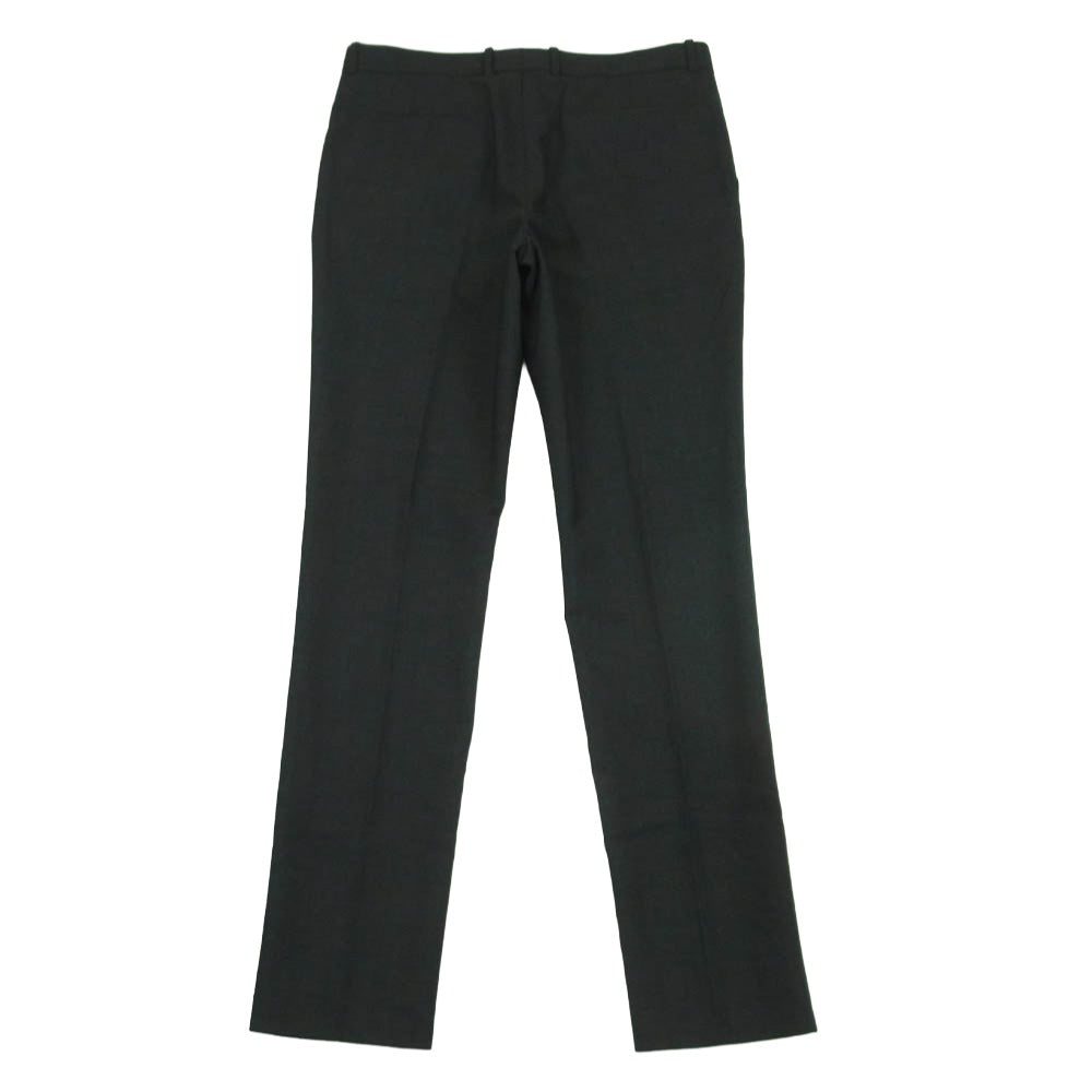 MAISON MARGIELA メゾンマルジェラ 20AW S50KA0517 四つタグ 14ライン スリム トラウザーズ スラックス パンツ チャコール系 グレー系 50【美品】【中古】