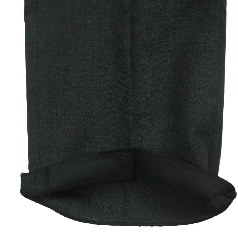 MAISON MARGIELA メゾンマルジェラ 20AW S50KA0517 四つタグ 14ライン スリム トラウザーズ スラックス パンツ チャコール系 グレー系 50【美品】【中古】