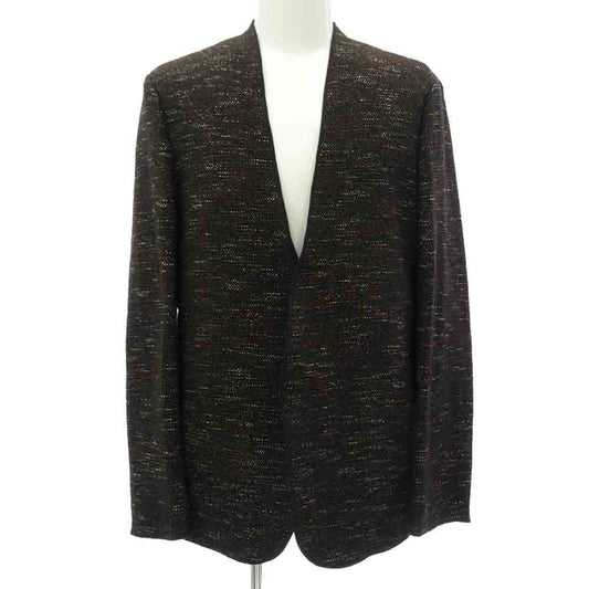 MAISON MARTIN MARGIELA メゾンマルタンマルジェラ 16AW S50BN0303 四つタグ 10ライン ノーカラー ジャケット カラーレス テーラード ジャケット ツイード マルチカラー系 50【中古】