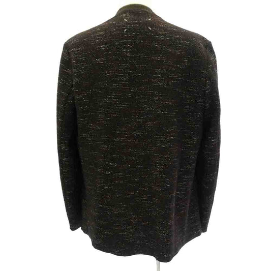 MAISON MARTIN MARGIELA メゾンマルタンマルジェラ 16AW S50BN0303 四つタグ 10ライン ノーカラー ジャケット カラーレス テーラード ジャケット ツイード マルチカラー系 50【中古】