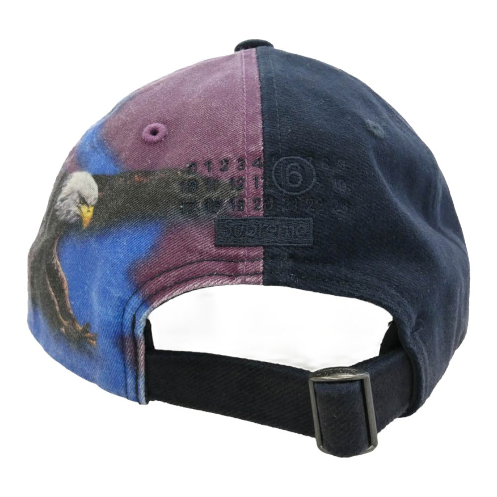 Supreme シュプリーム 26SS × MM6 Maison Margiela Split 6-Panel エムエムシックス メゾンマルジェラ スプリット シックスパネル 総柄 キャップ 帽子 マルチカラー系【中古】