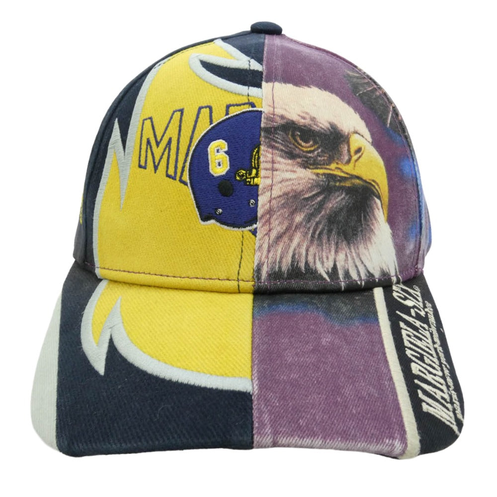Supreme シュプリーム 26SS × MM6 Maison Margiela Split 6-Panel エムエムシックス メゾンマルジェラ スプリット シックスパネル 総柄 キャップ 帽子 マルチカラー系【中古】