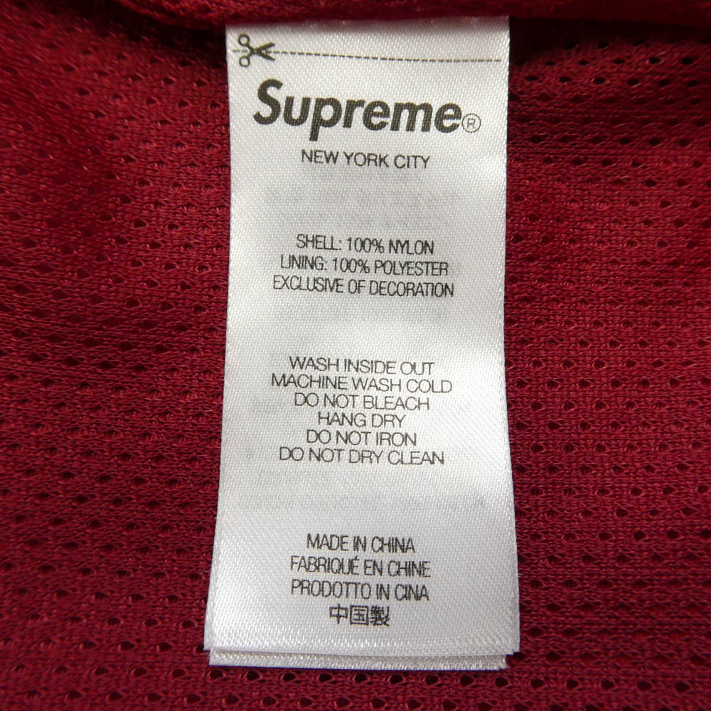 Supreme シュプリーム 24AW × HYSTERIC GLAMOUR TRACK JACKET ヒステリックグラマー トラック ジャケット レッド系 S【中古】
