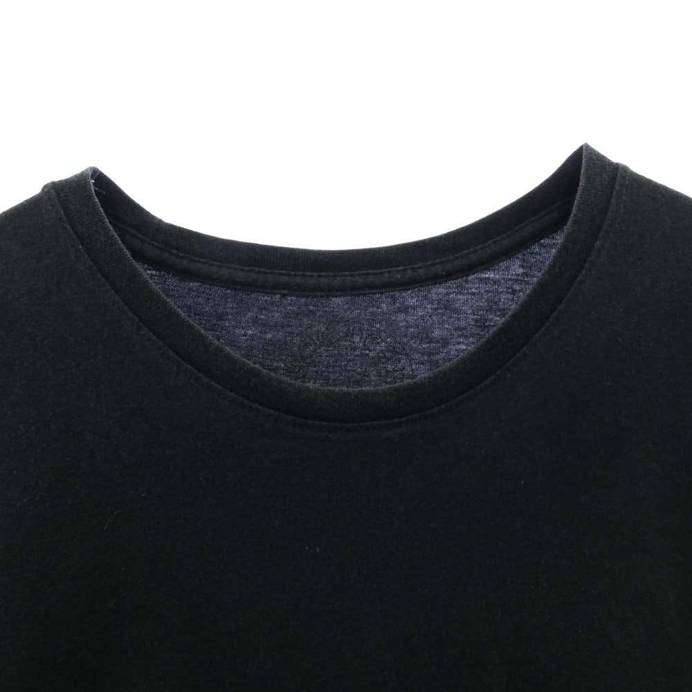 CHROME HEARTS クロムハーツ（原本無） スター バックプリント スクロールラベル ポケット付き 半袖 Tシャツ ブラック系 M【中古】