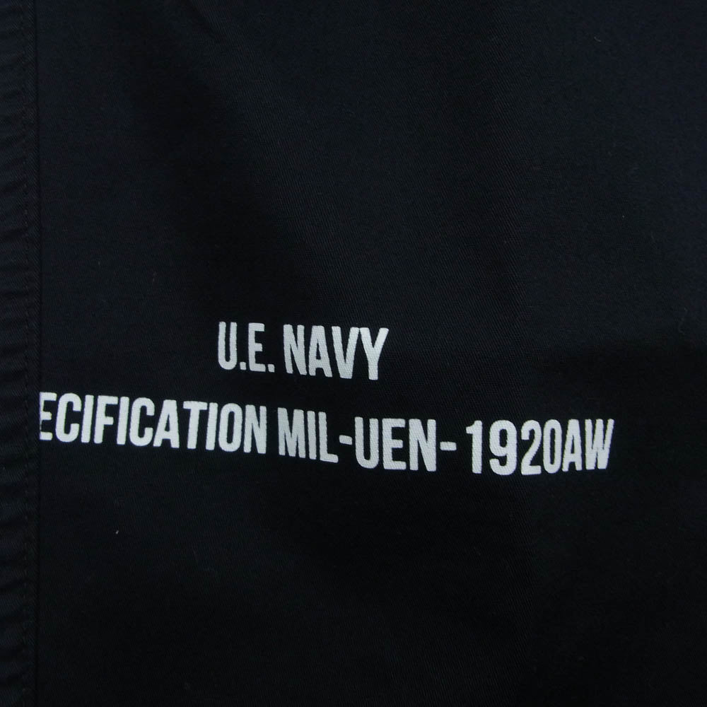 uniform experiment ユニフォームエクスペリメント UE-192011 GRAFFITI SLIM FIT CHINO PANTS グラフィティ スリム フィット チノパンツ ブラック系 3【中古】