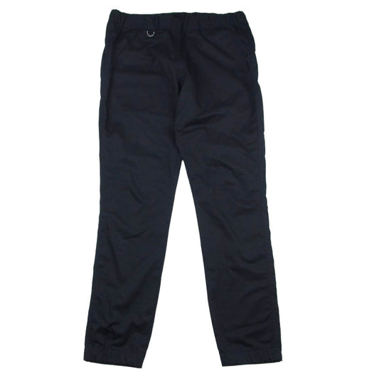 uniform experiment ユニフォームエクスペリメント UE-170038 STRETCH GABARDINE SLIM FIT JOGGER PANT ストレッチ ギャバジン スリムフィット ジョガーパンツ ブラック系 2【中古】