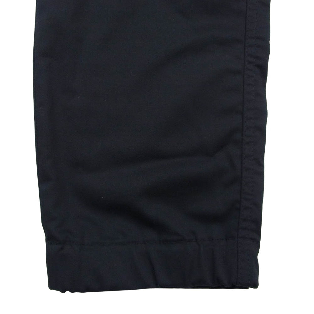 uniform experiment ユニフォームエクスペリメント UE-170038 STRETCH GABARDINE SLIM FIT JOGGER PANT ストレッチ ギャバジン スリムフィット ジョガーパンツ ブラック系 2【中古】