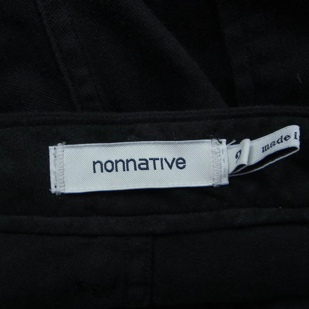 nonnative ノンネイティブ NN-P2824 HIKER EASY PANTS HERRINGBONE ハイカー イージーパンツ ヘリンボーン ブラック系 2【中古】