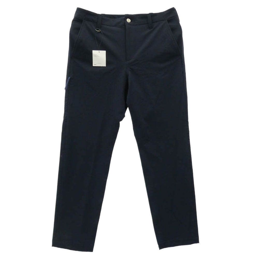 uniform experiment ユニフォームエクスペリメント 18AW UE-189054 SIDE POCKET TAPERED PANT サイドポケット テーパード ストレッチ パンツ ネイビー系 2【中古】