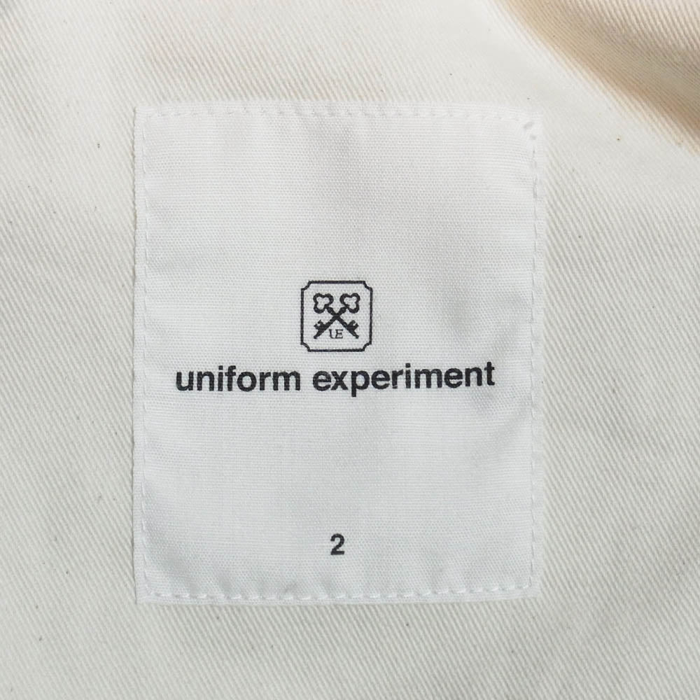 uniform experiment ユニフォームエクスペリメント 23AW UE-232005 RIGID DENIM TAPERED PANTS リジッド テーパード ジーンズ デニム パンツ インディゴブルー系 2【極上美品】【中古】