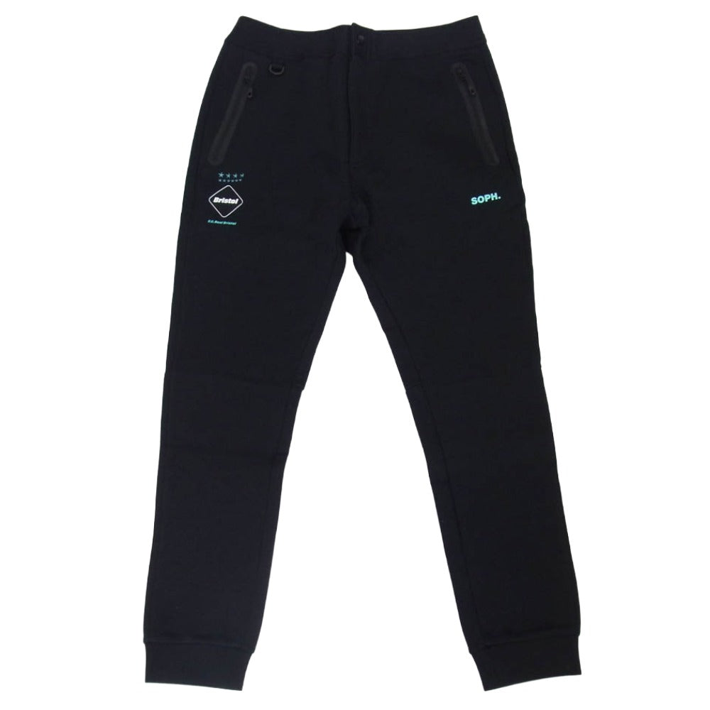 F.C.R.B. エフシーアールビー 21AW FCRB-212064 TECH KNIT TRAINING PANTS テック ニット トレーニング パンツ ブラック系 M【中古】