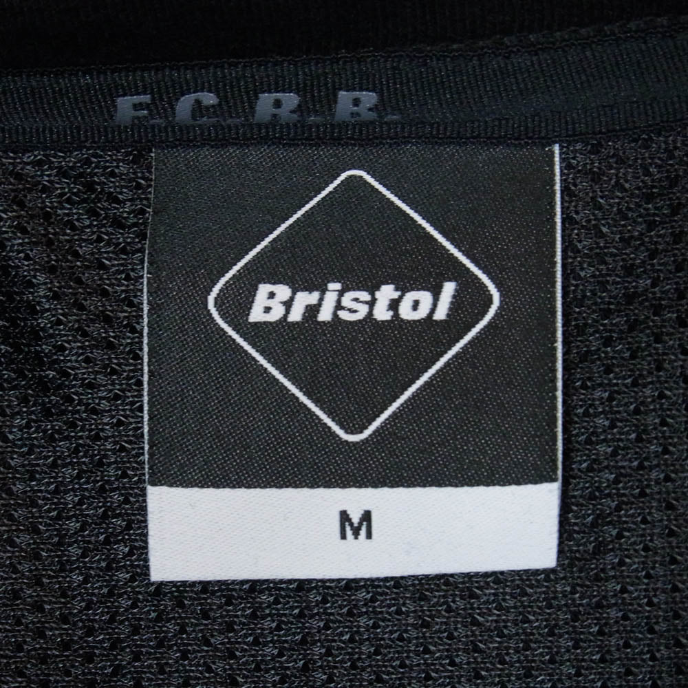 F.C.R.B. エフシーアールビー 21AW FCRB-212061 VENTILATION HOODIE ベンチレーション フーディー ジップアップ パーカー ブラック系 M【中古】