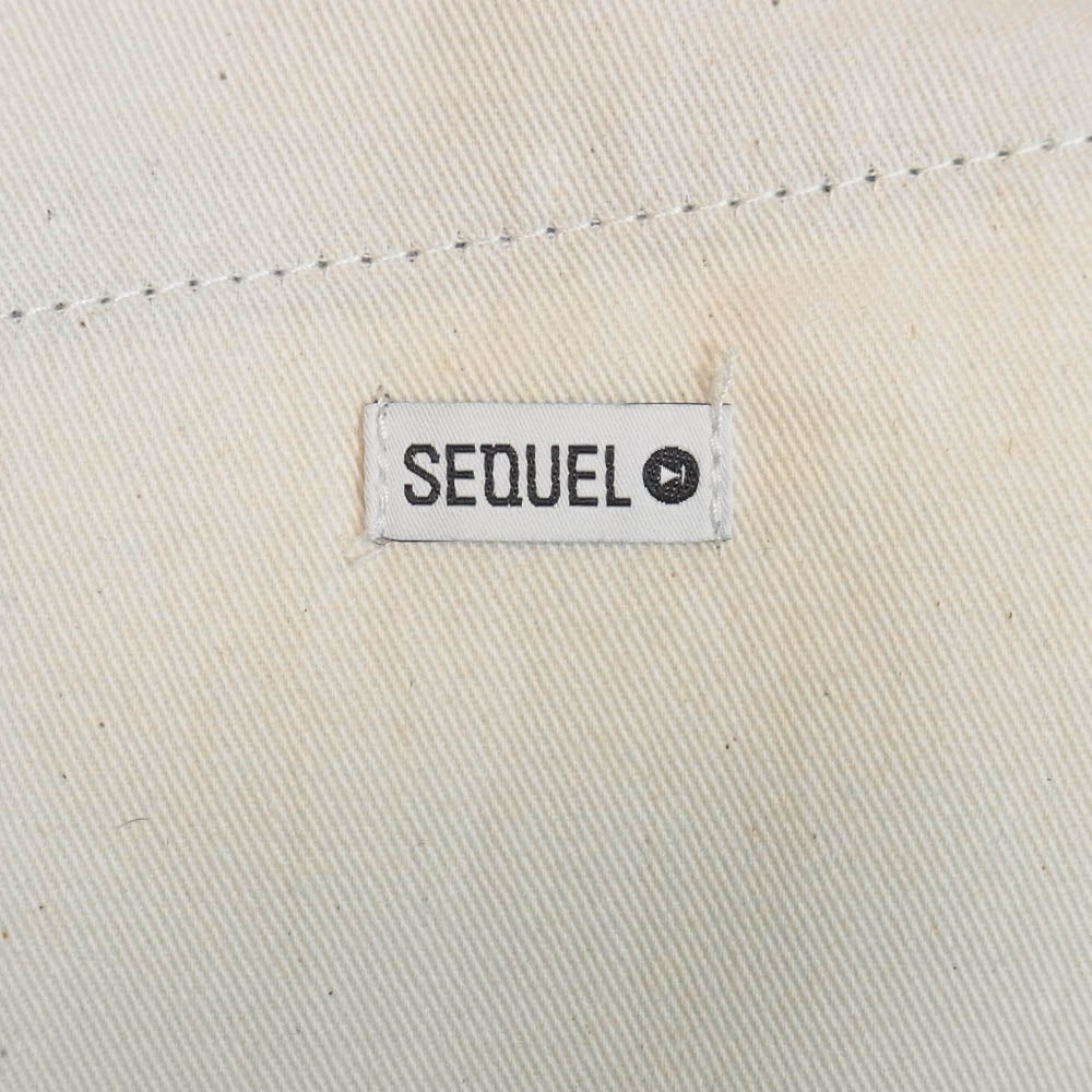 SEQUEL シークエル 21SS SQ-21SS-PT-05 DENIM PANTS ノンウォッシュ ジーンズ デニムパンツ インディゴブルー系 M【極上美品】【中古】