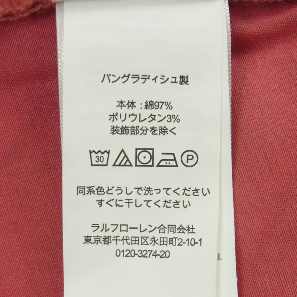 POLO RALPH LAUREN ポロ・ラルフローレン STRETCH CLASSIC FIT ストレッチ クラシック フィット チノ ショート パンツ ピンク系 M【中古】