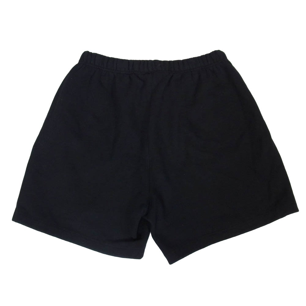 FEAR OF GOD フィアオブゴッド ESSENTIALS エッセンシャルズ NBA Sweatshorts スウェット ショーツ ブラック系 S【中古】