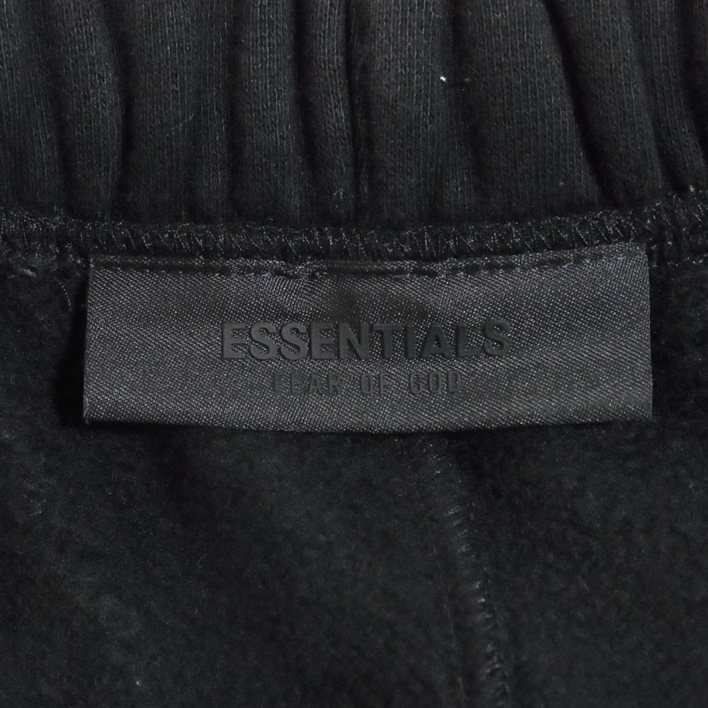 FEAR OF GOD フィアオブゴッド ESSENTIALS エッセンシャルズ NBA Sweatshorts スウェット ショーツ ブラック系 S【中古】