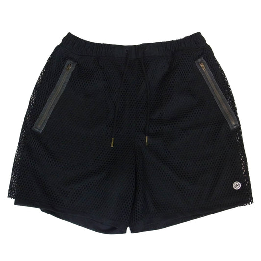 NIKE AIR JORDAN ナイキ ジョーダン IM6553-010 × UNION ユニオン × Fragment Design Short フラグメントデザイン メッシュ ショーツ ブラック系 M【美品】【中古】