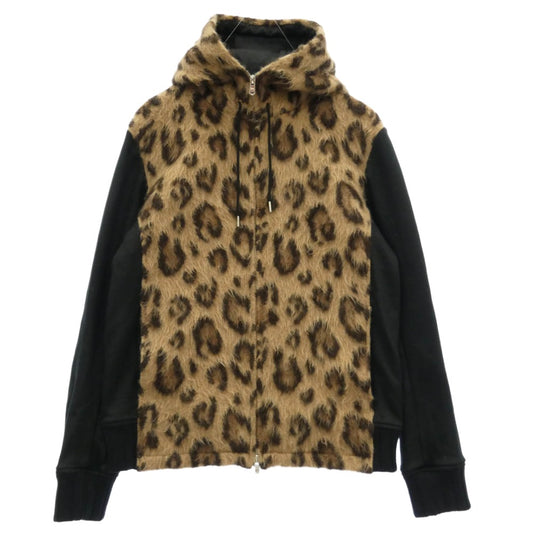 ROARGUNS ロアーガンズ 18FGB-14 LEOPARD PATTERN ZIP HOODIE レオパードパターン シャギー ジップフーディー パーカー マルチカラー系 3【中古】