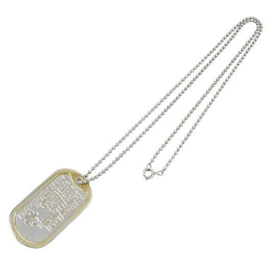 mastermind JAPAN マスターマインドジャパン スカル ドックタグ ネックレス シルバー系【中古】